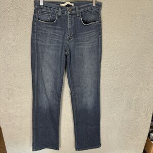 Joes Jeans Mens‎ 30x34 Straight Mid Rise Dark Wash Denim Stretch Rebel